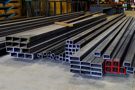 soft steel box sections